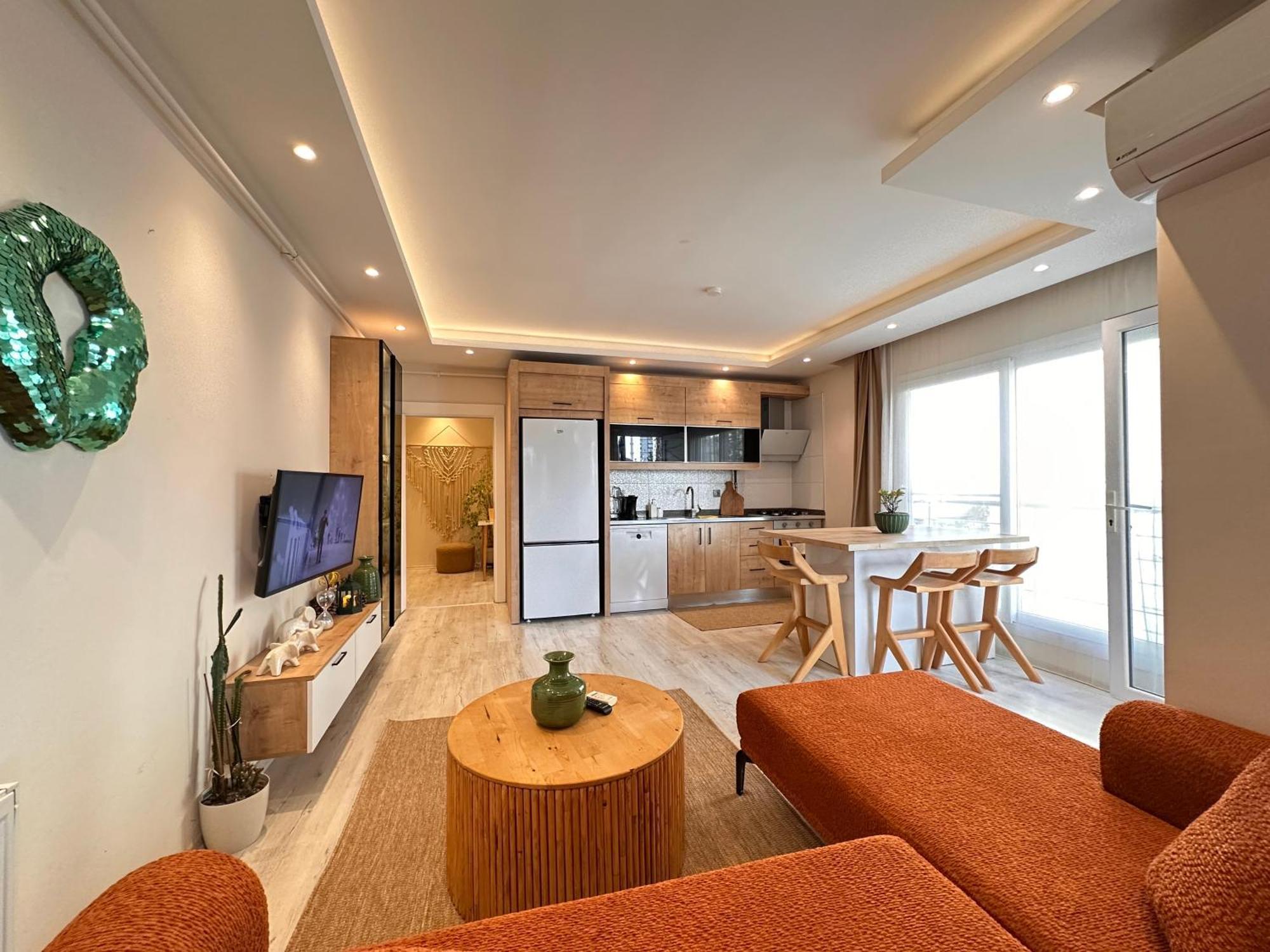 Sehrin Kalbinde Benzersiz Ev Apartment Mersin  Luaran gambar